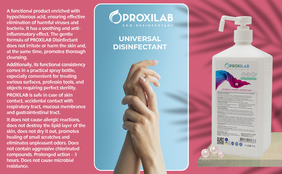 Desinfectante PROXILAB "Cosmético Universal", 1 L