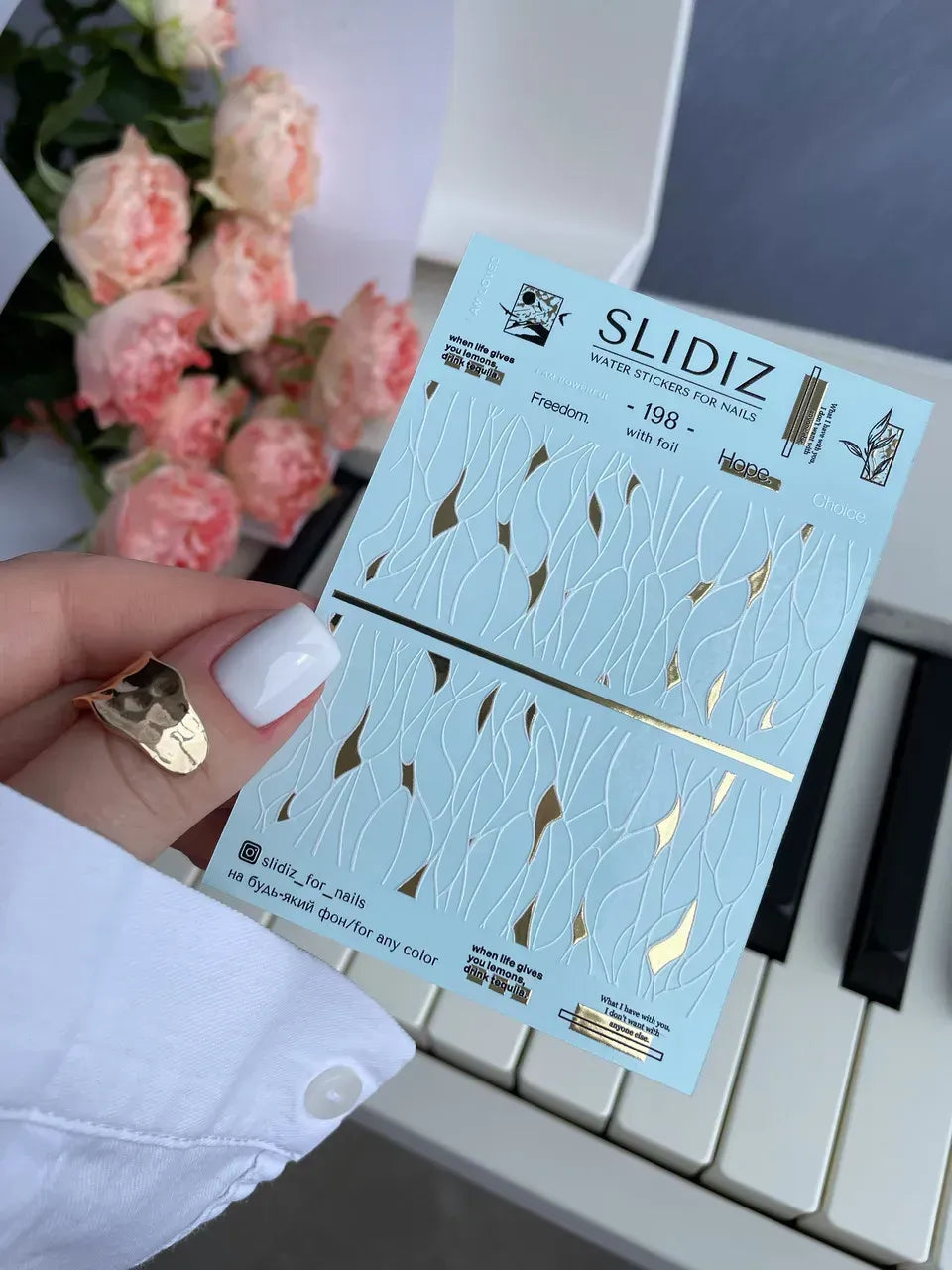SLIDIZ Slider Diseño Foil #198
