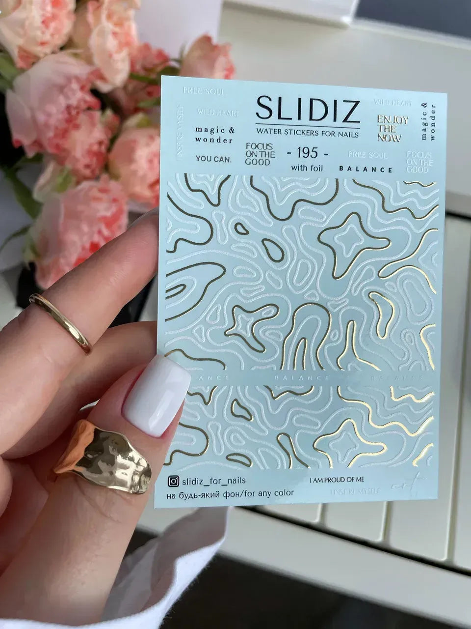 SLIDIZ Slider Diseño Foil #195