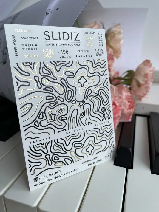 SLIDIZ Slider Diseño Foil #196