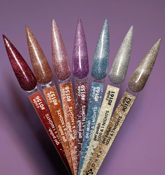 Kit · DNKa · Cat Eye Gel Polish Palettes. Collections - 80's, Bohemian, 1000 & 1 Night