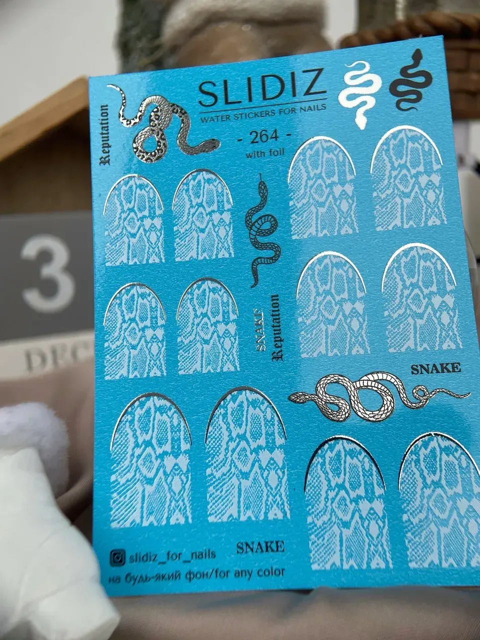 SLIDIZ Slider Diseño Foil #264