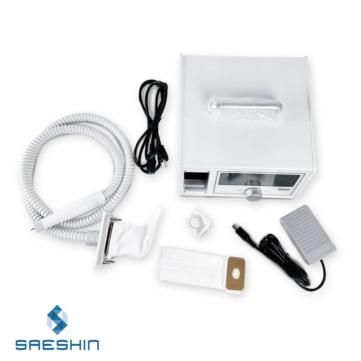 Micromotor podología con aspiracion Saeshin Brillian MediPro Touch