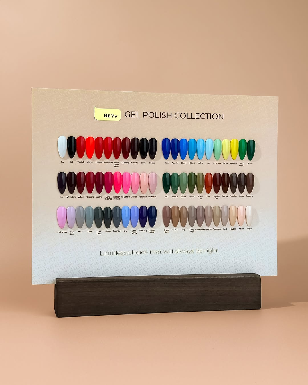 Set · HEYLOVE · Gel Polish · 66 colores