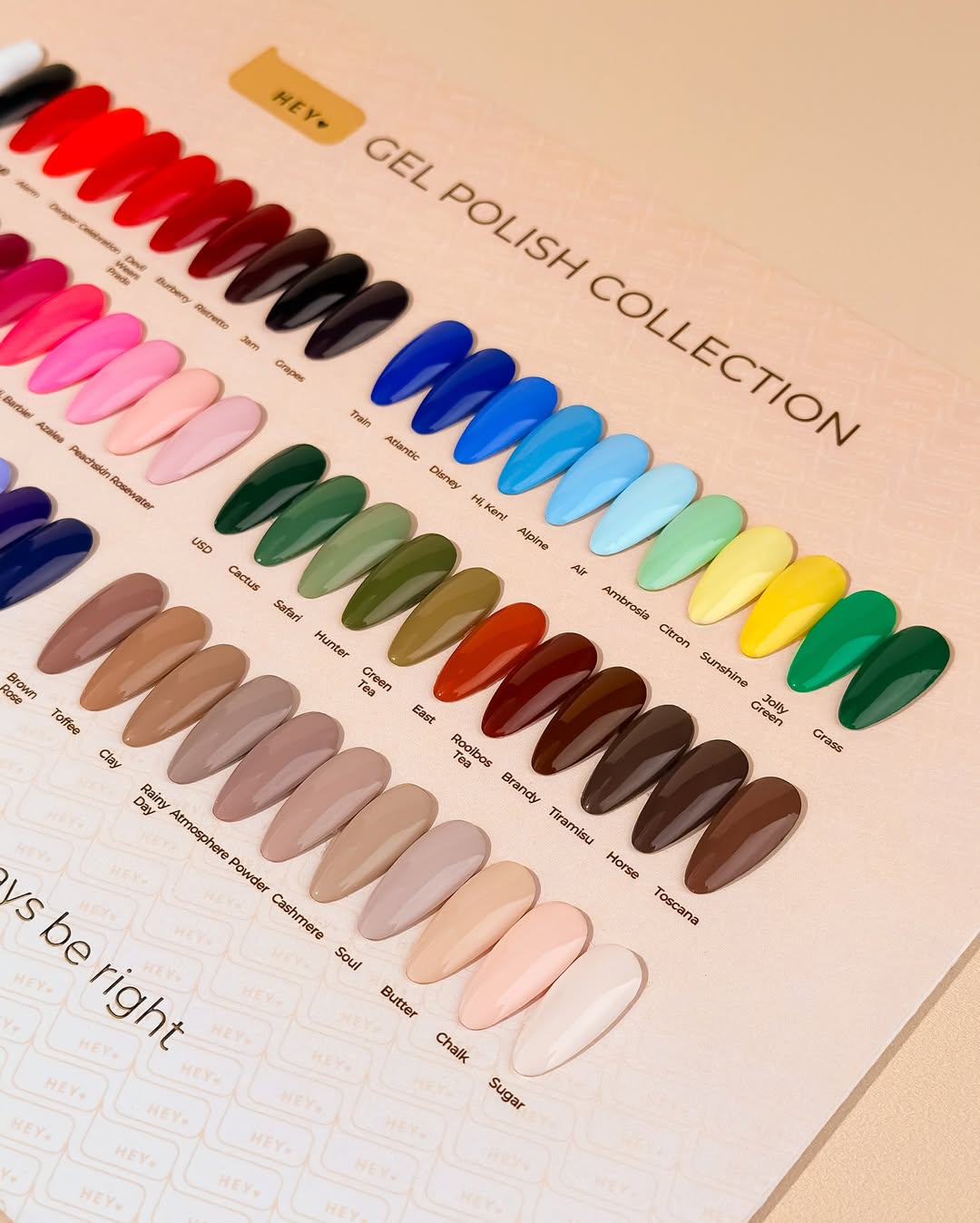 Set · HEYLOVE · Gel Polish · 66 colores
