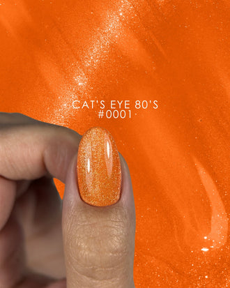 DNKa™ 80`s Cat Eye Semi-Permanent Nail Polish #0001