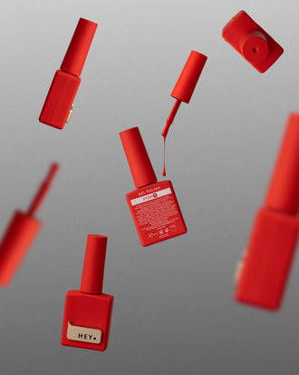 Vernis à ongles semi-permanent HEYLOVE STOP. Rouge