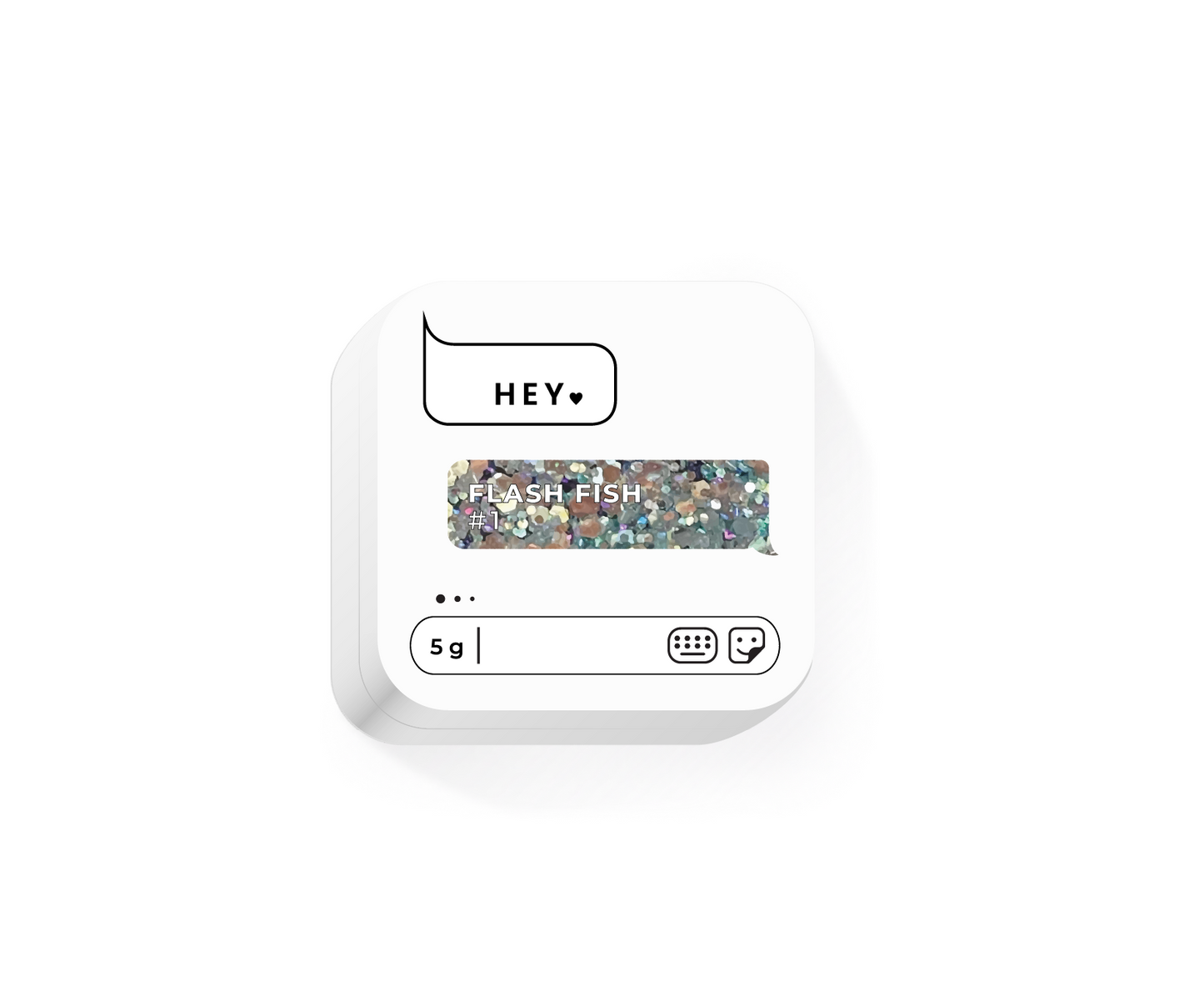 HEYLOVE Flash Fish, #1, 5g
