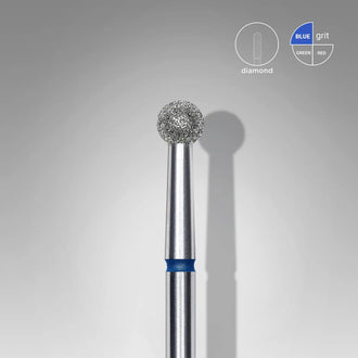 Fresa de diamante Bola. Azul, 3.5mm. FA01B035