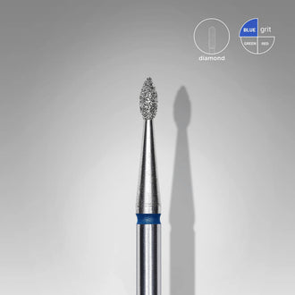 Fresa de diamante Gota, Azul, 1.6mm. FA40B016/4