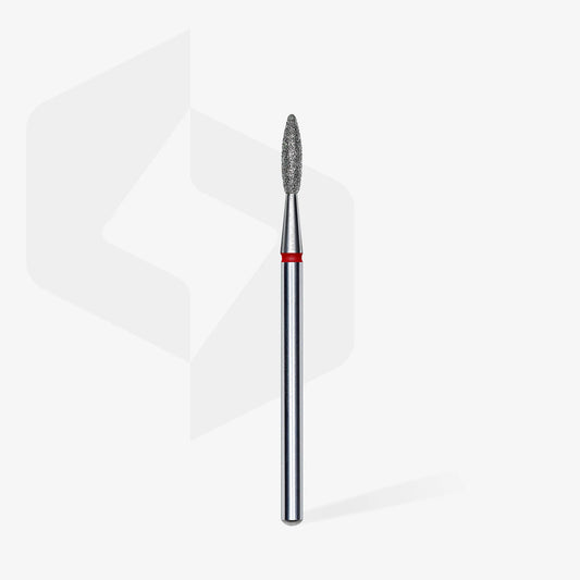 Fresa de diamante Llama. Roja, 2.1mm. FA10R021/8