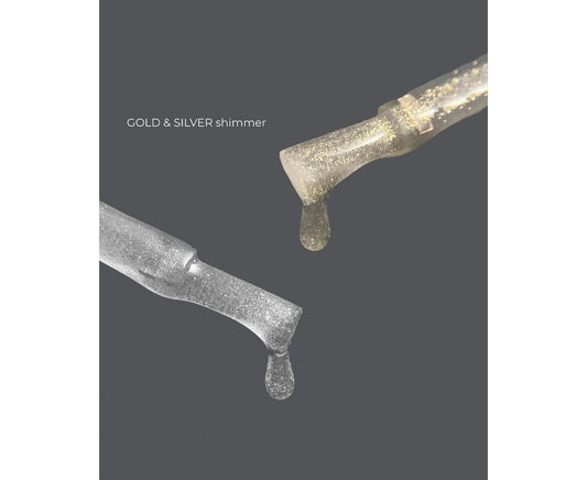 HEYLOVE Shimmer Top. Oro & Plata