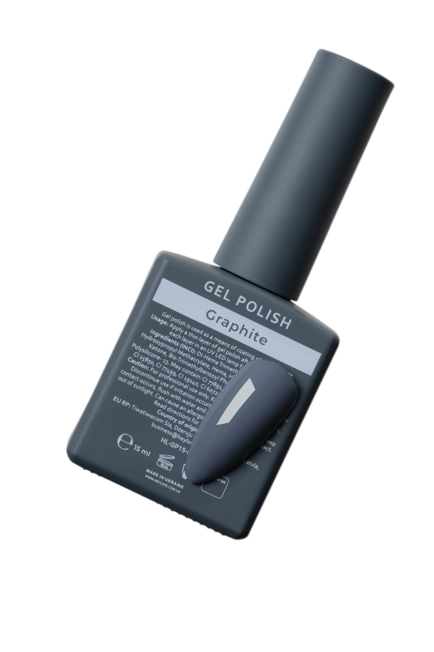 HEYLOVE Esmalte Semipermanente «Graphite»