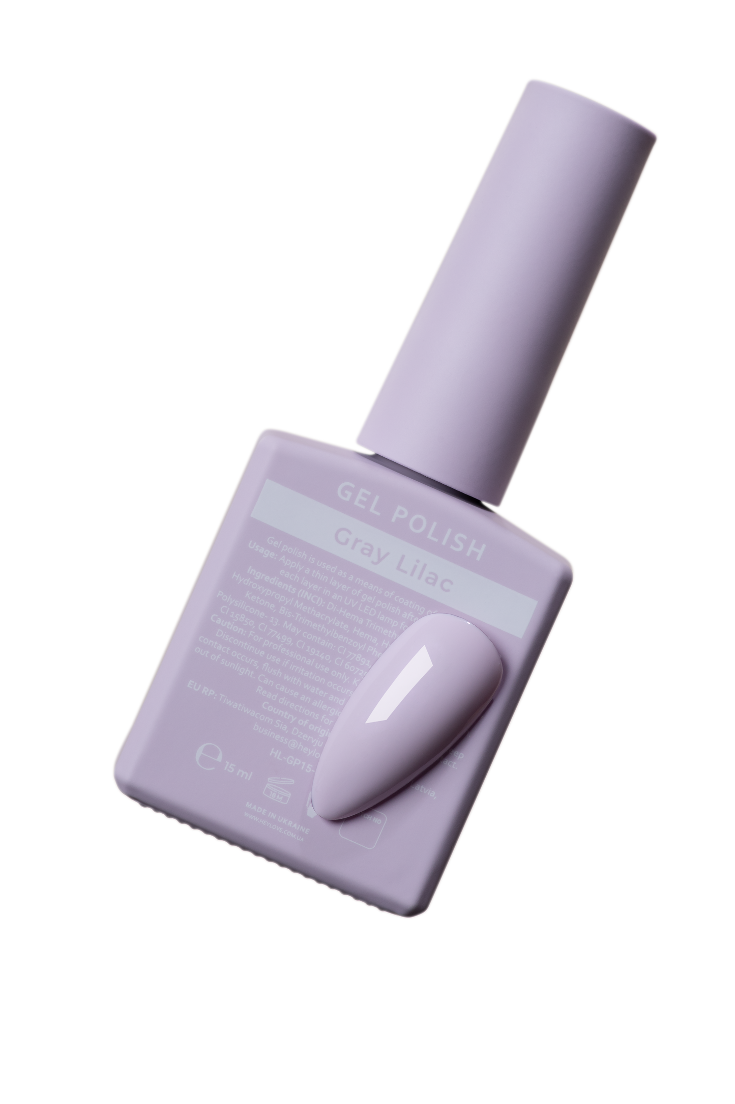 HEYLOVE Esmalte Semipermanente «Gray Lilac»