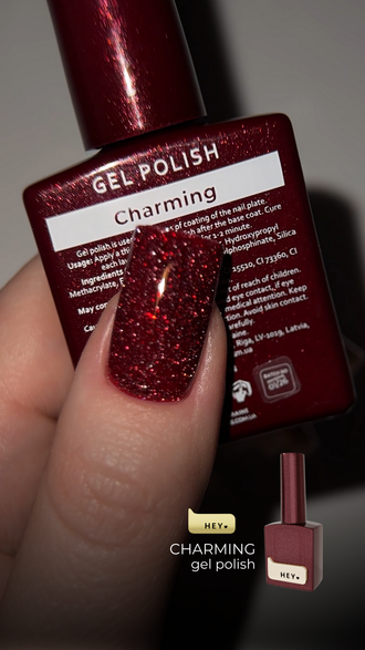 HEYLOVE Esmalte Semipermanente reflectante CHARMING