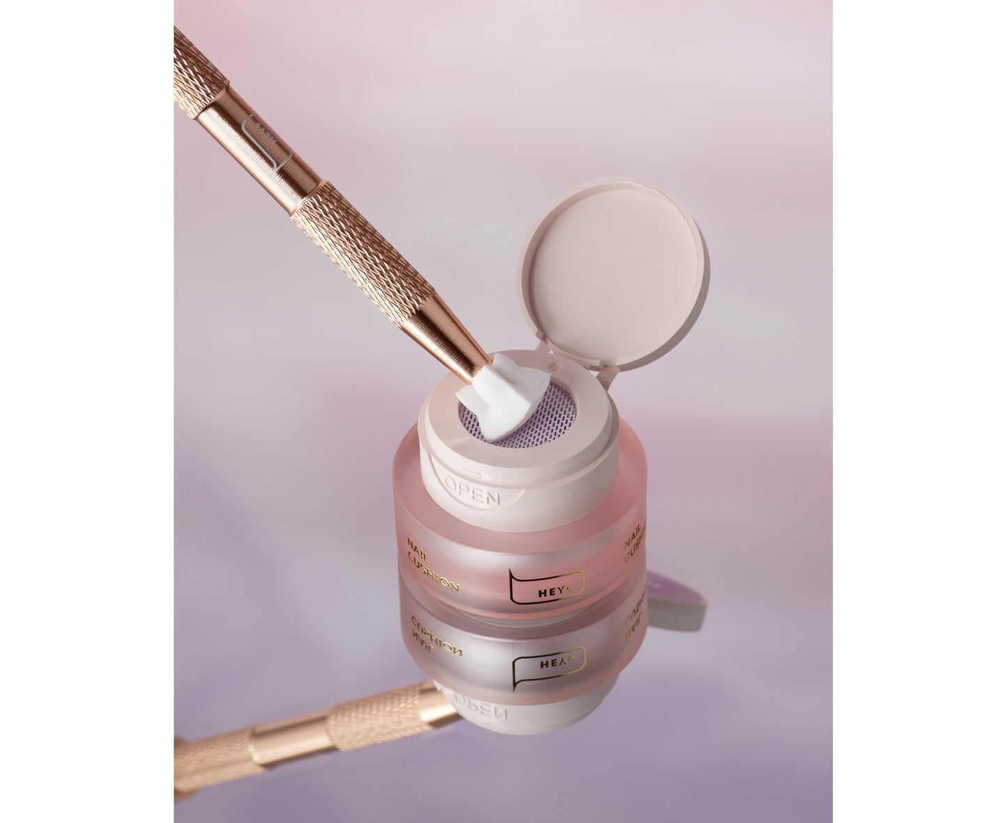 Kit · HEYLOVE · Nail Cushion Set «White», 6 uds.