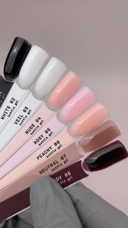 LIBRARY Bottle Gel Set CLASSIC Collection № 1-8