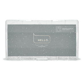 Tips de gel НELLO Almond Medium