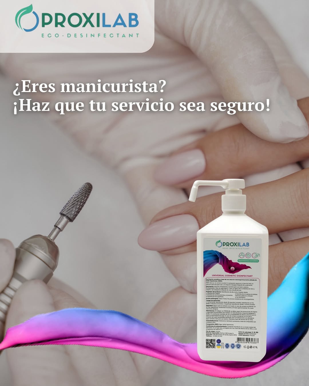 Desinfectante PROXILAB "Cosmético Universal", 1 L
