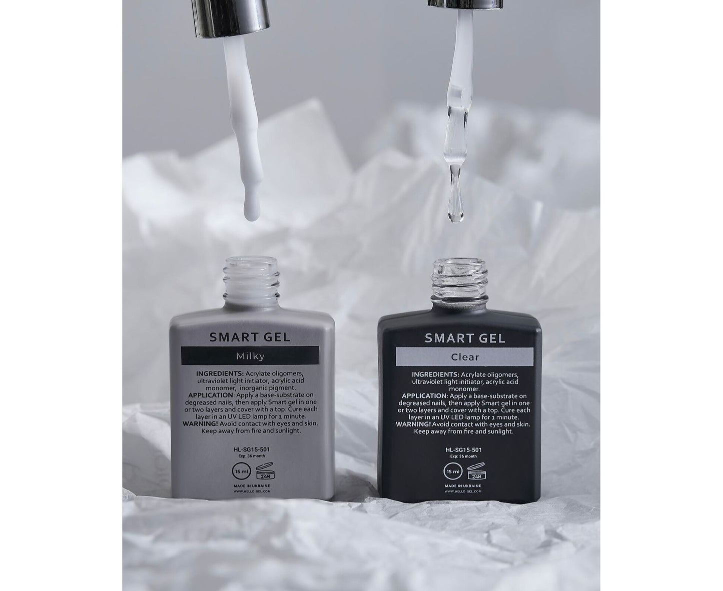 HEYLOVE Smart Gel CLEAR. Basic colección