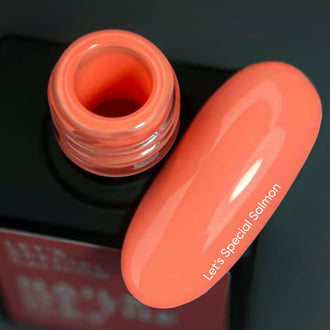 Vernis gel NAILSOFTHEDAY, teinte Saumon spécial.