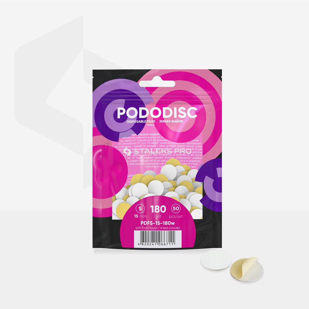 Recambios desechables con espuma para Podo Disco. 50 ud.