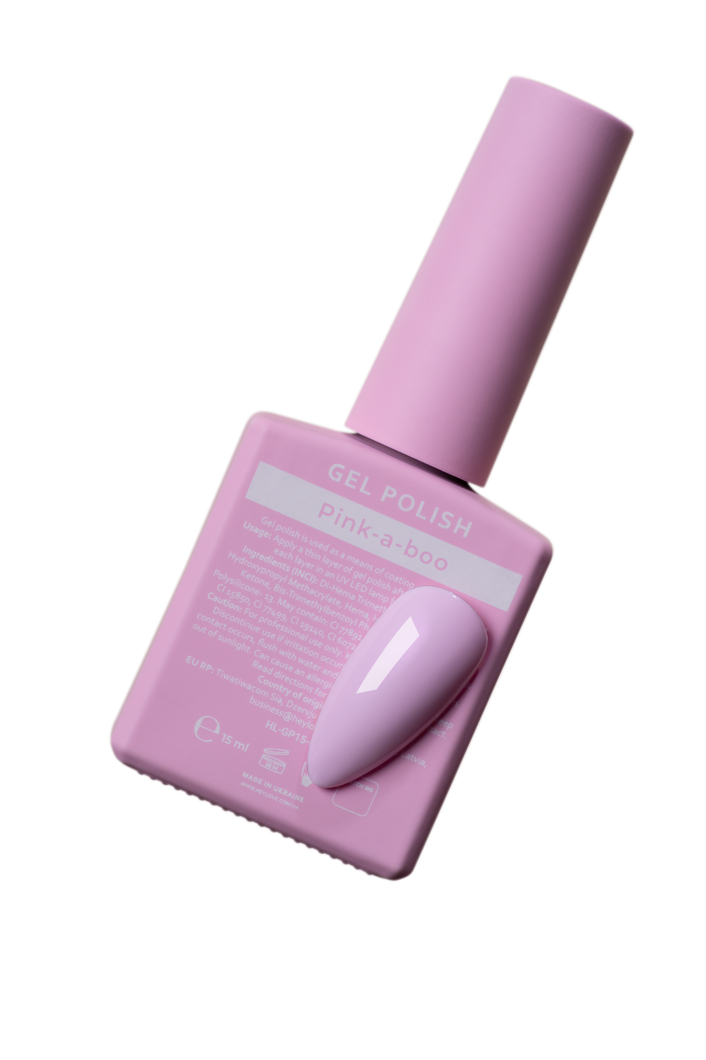 HEYLOVE Esmalte Semipermanente «Pink-a-boo»