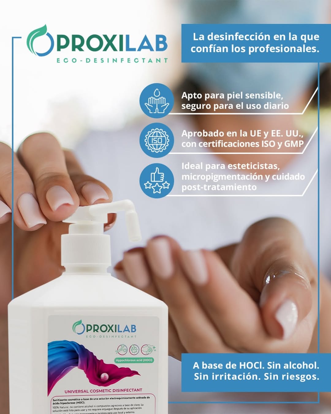 Desinfectante PROXILAB "Cosmético Universal", 1 L