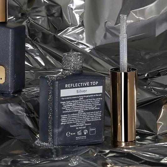 HEYLOVE Silver Top. Reflectante