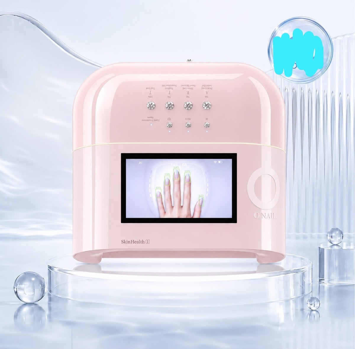 "ONail AI" lamp