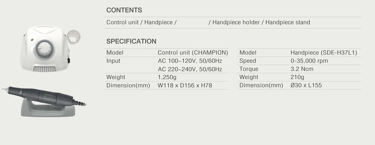 Torno Marathon Champion M3 NEW. 35000rpm