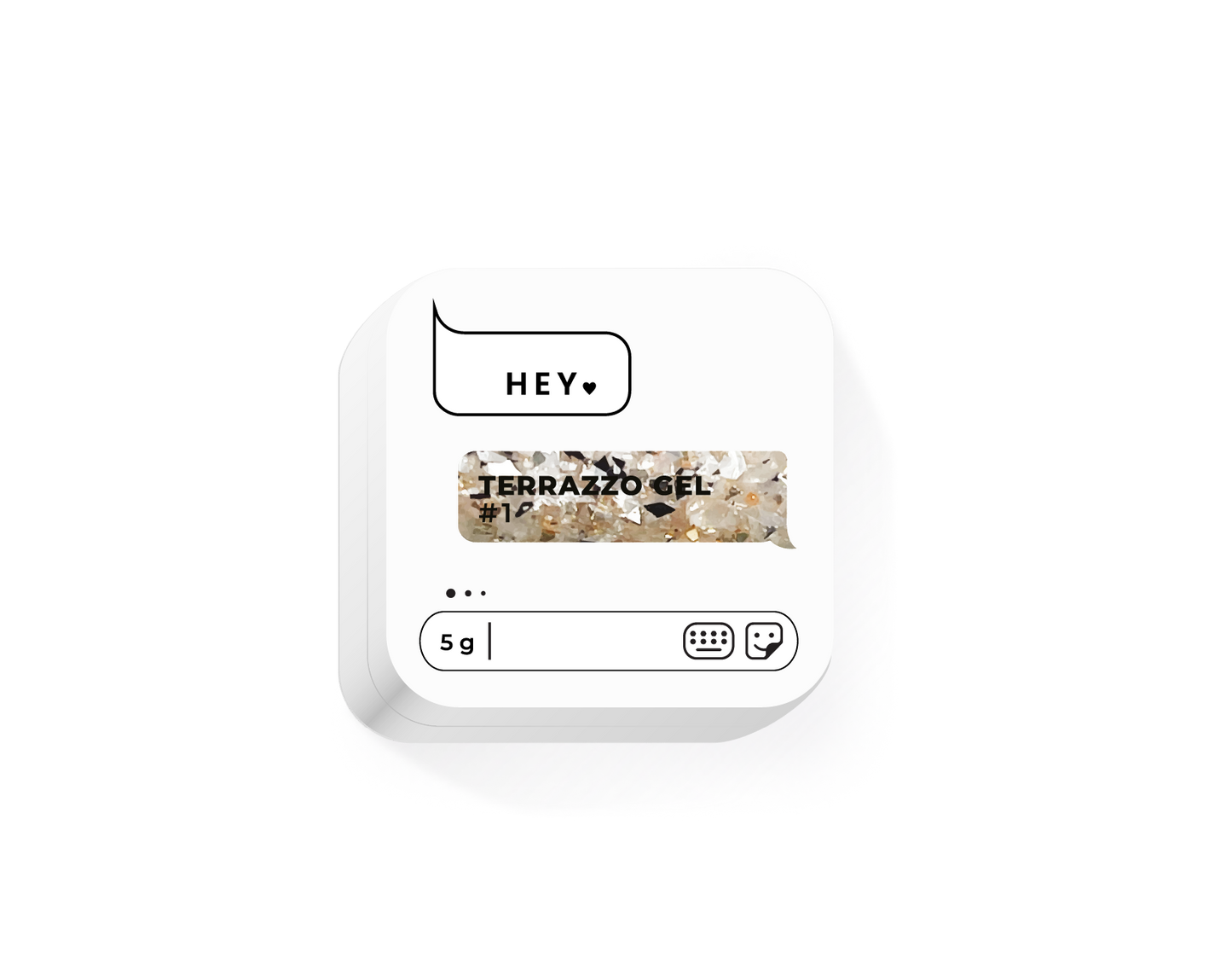 HEYLOVE Terrazzo Gel, #1, 5g