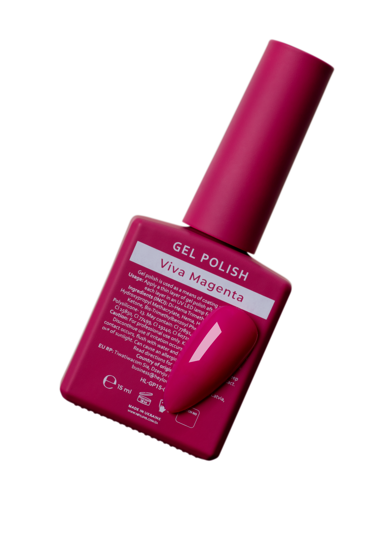 HEYLOVE Esmalte Semipermanente «Viva Magenta»