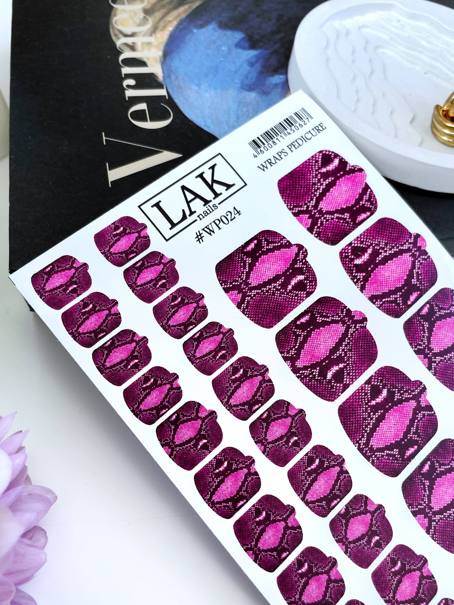Lak Slider Wraps Pedicura WP024