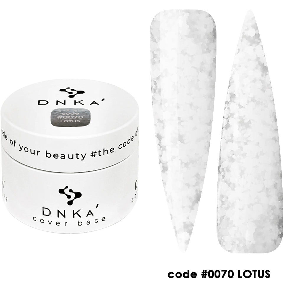 Base de couverture DNKa. N° 0070 Lotus