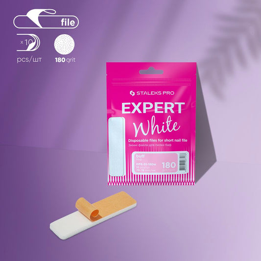 Recambios desechables con espuma Staleks Pro Expert. Buffer, 18mm. 10 ud.