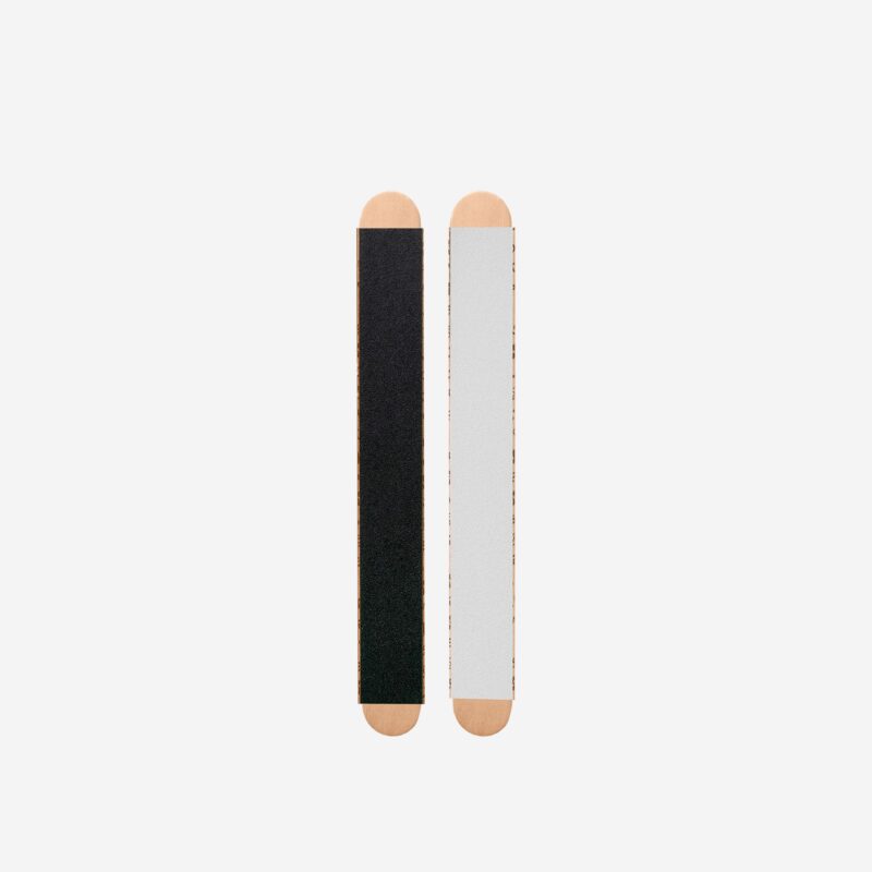 Limas desechable con la base de madera Staleks Pro pApmAm Mix. Recta, 25 ud