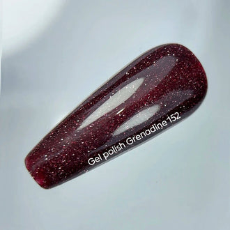 NAILSOFTHEDAY Grenadine Reflective Gel Polish