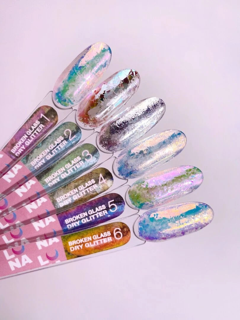 LUNAmoon Broken Glass Glitters Set