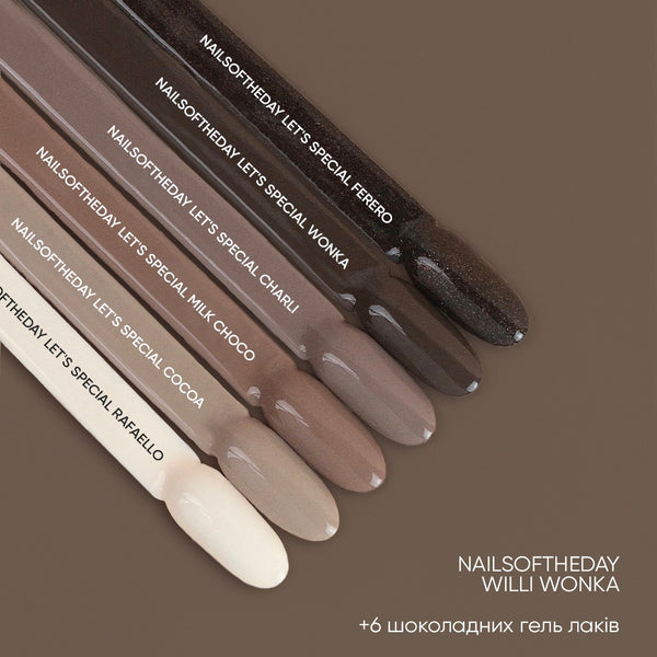 NAILSOFTHEDAY Gel Polish Let's special Milk Choco