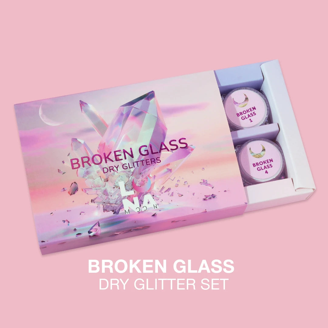 LUNAmoon Broken Glass Glitters Set