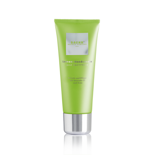 Crema para las manos de limon, aceite de aguacate y urea