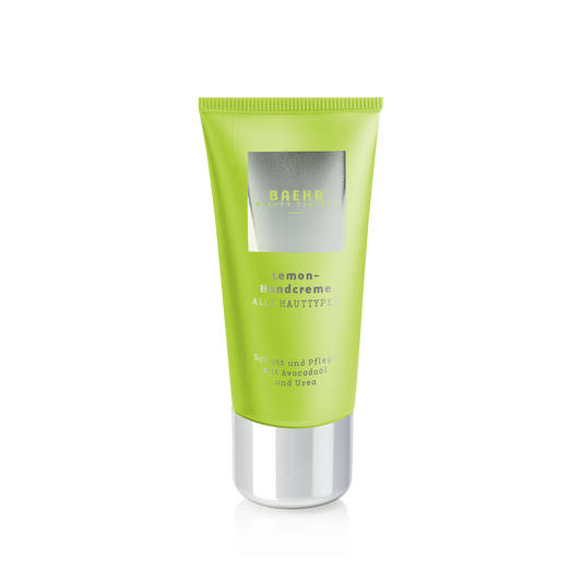 Crema para las manos de limon, aceite de aguacate y urea