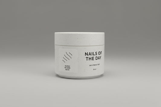 NAILSOFTHEDAY No stress. Top no wipe