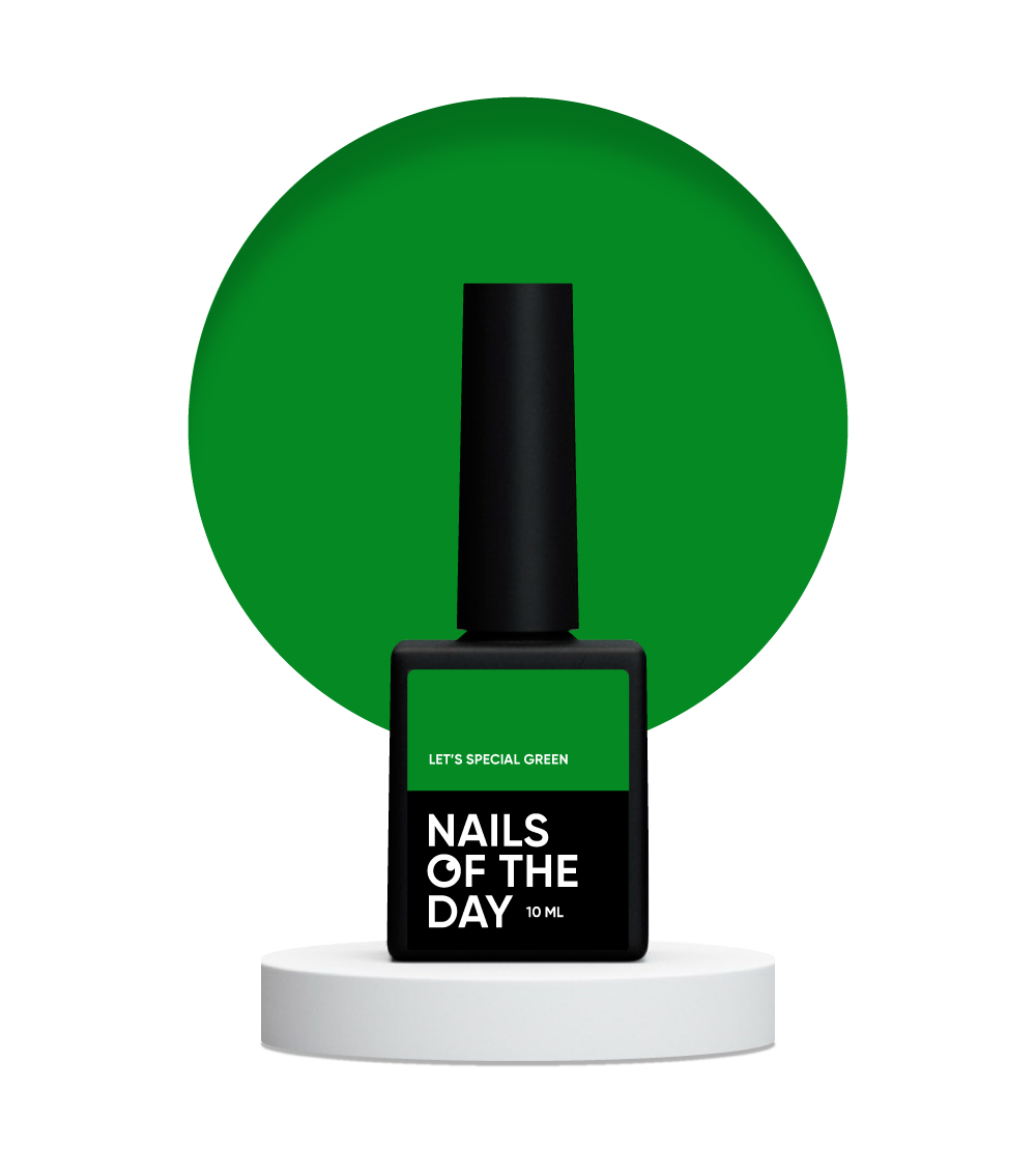 NAILSOFTHEDAY Gel Polish Let's special Green