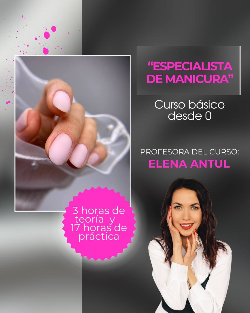 Curso "ESPECIALISTA DE MANICURA". El Prepago.