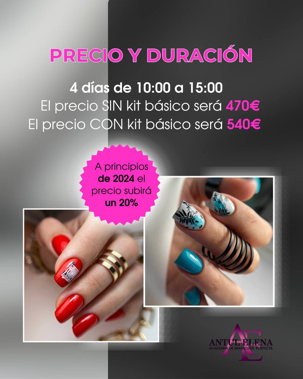 Curso "ESPECIALISTA DE MANICURA". El Prepago.
