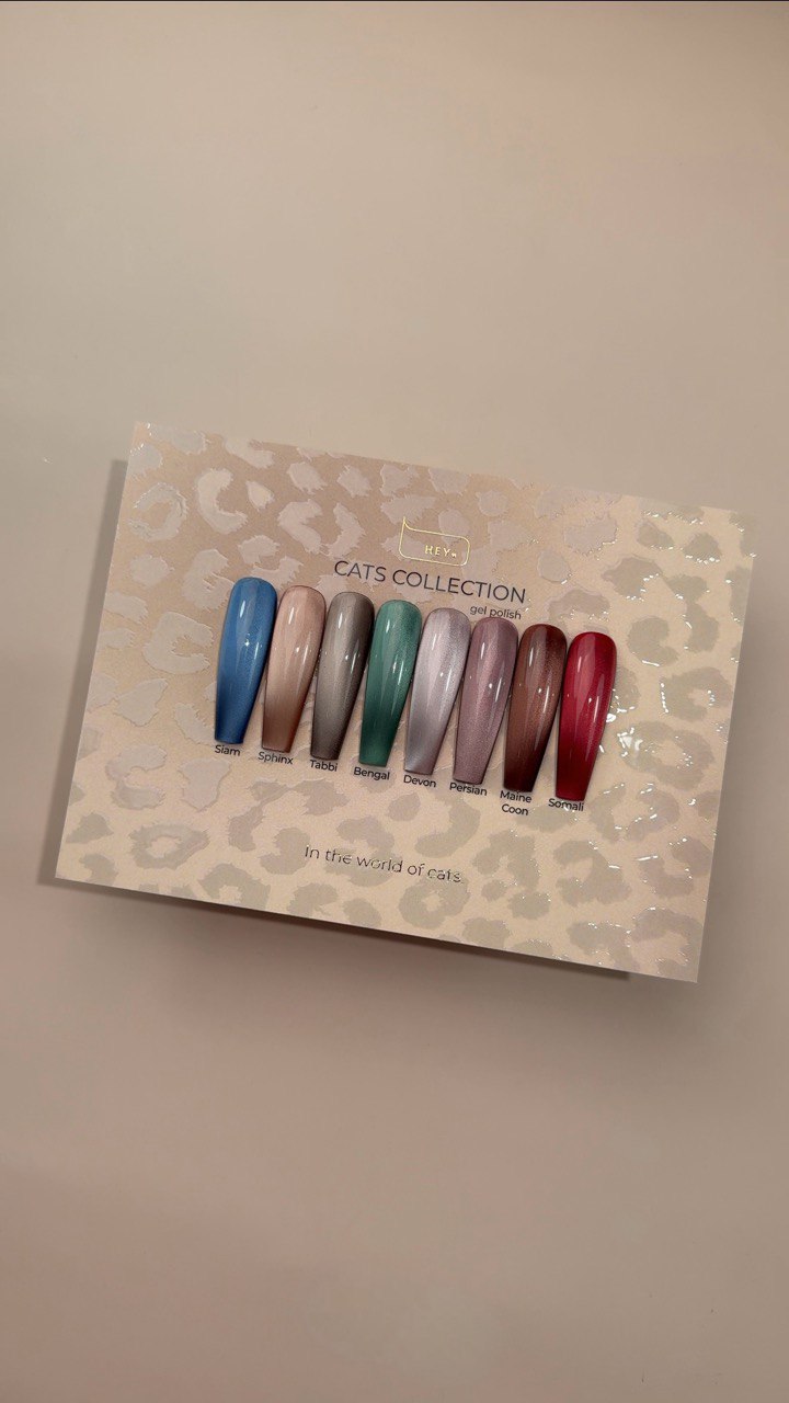 Vernis semi-permanent œil de chat HEYLOVE PERSIAN