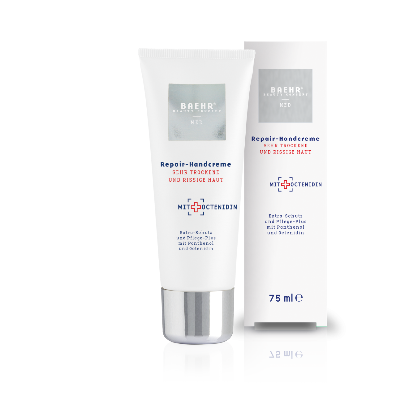 Crema reparadora para las manos con octenicida