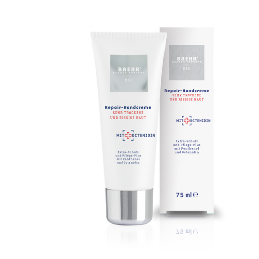 Crema reparadora para las manos con octenicida